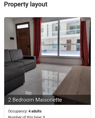 Modern Maisonette In Qawra Daire